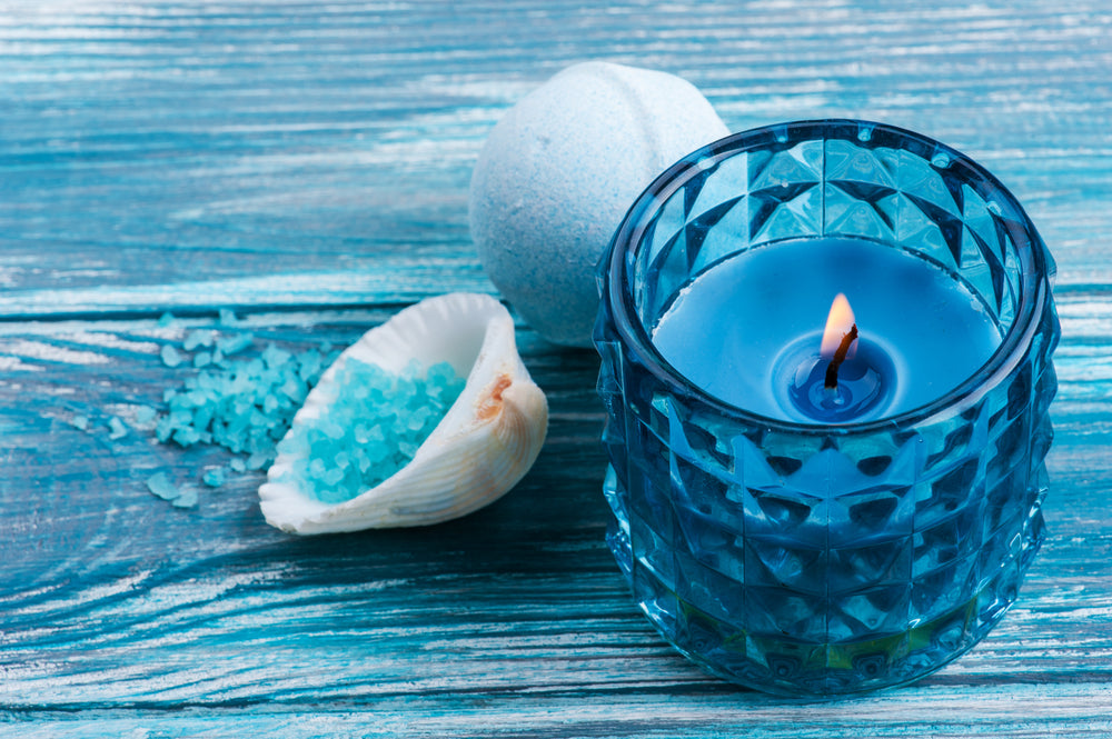 Which Blue Candle Scents Promote Focus?